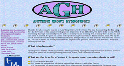 Desktop Screenshot of anythinggrowshydro.com