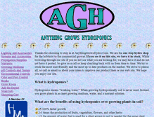 Tablet Screenshot of anythinggrowshydro.com